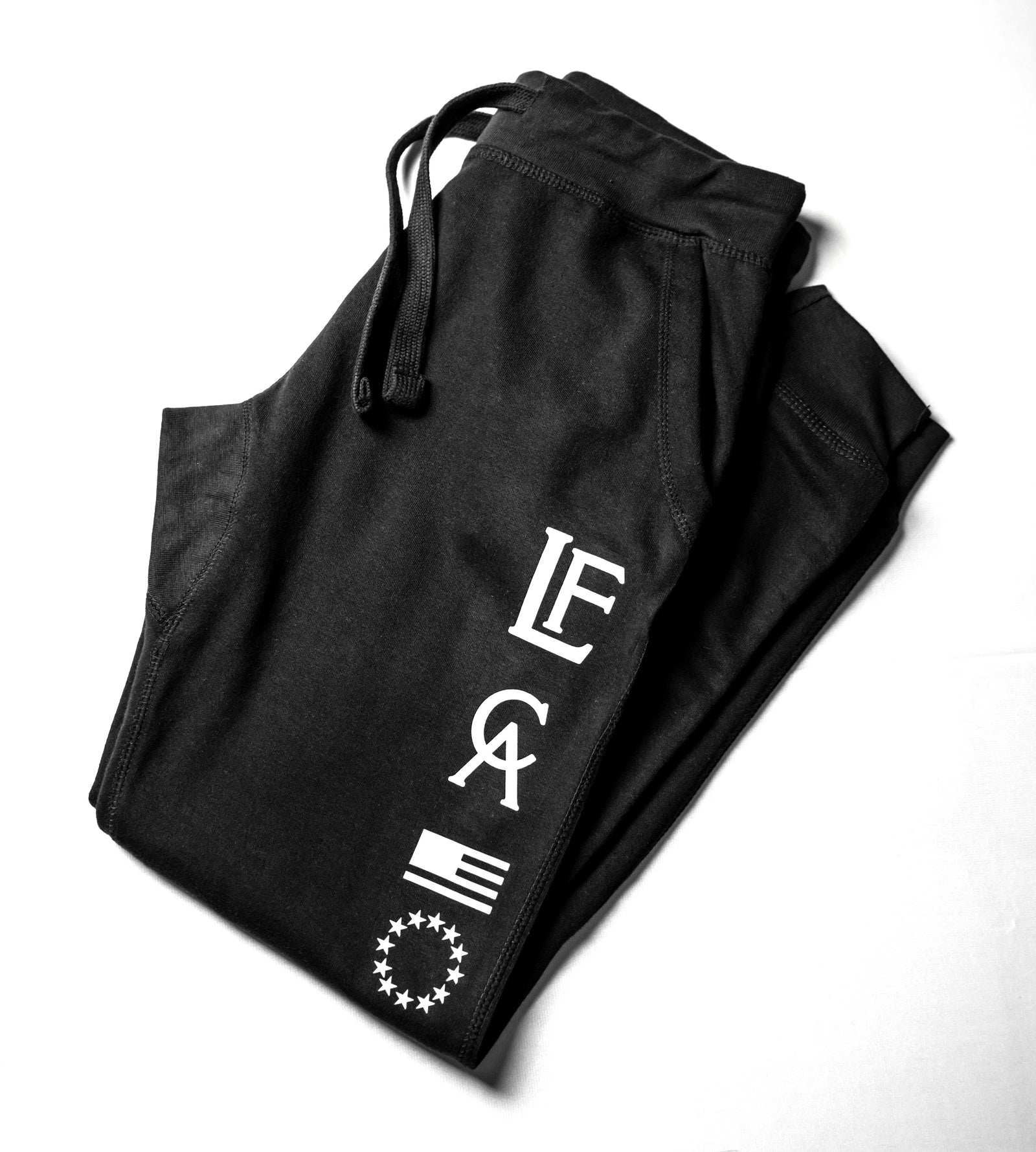CA Fleece Joggers - Black