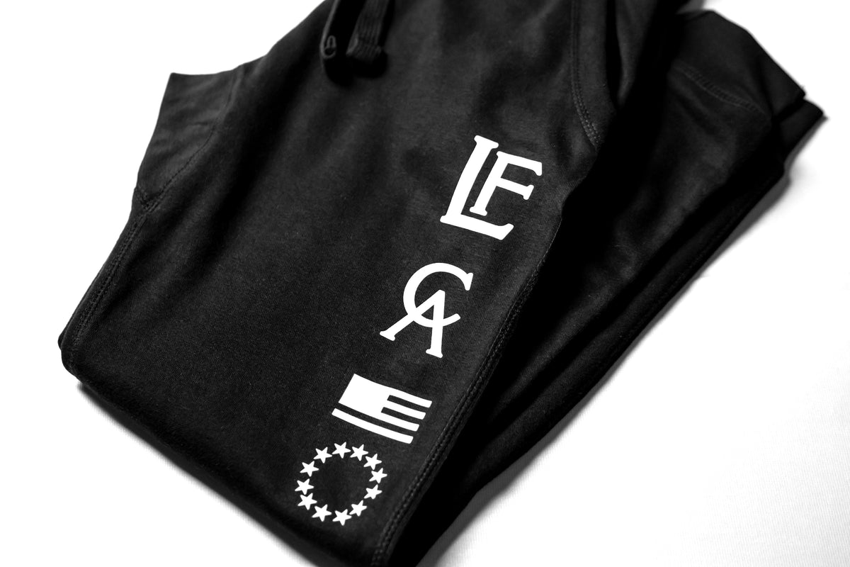 CA Fleece Joggers - Black