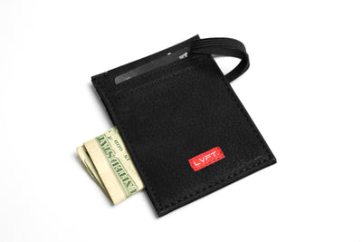 LVFT. leather card wallet