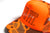 5 Panel Foam Trucker Hat  - Orange Neon Camo