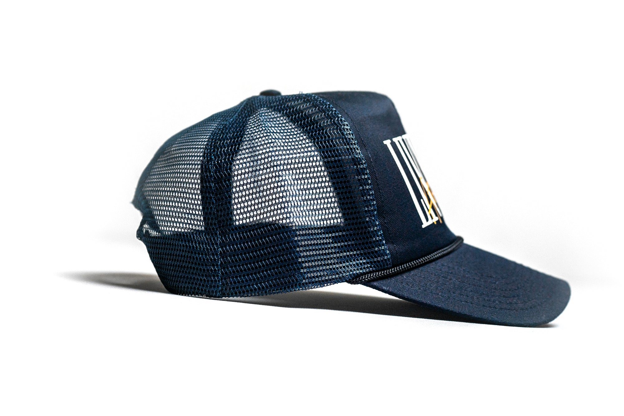 5 Panel Trucker Hat - Navy