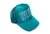 5 Panel Foam Trucker Hat  - Teal/White