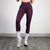 Scrunch Leggings - Maroon