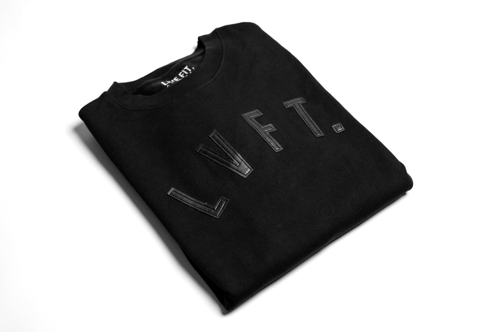 Leather Cut Out Crewneck