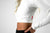 Athleisure Crop Long Sleeve - Vanilla