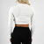 Athleisure Crop Long Sleeve - Vanilla