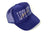 5 Panel Foam Trucker Hat  - Purple