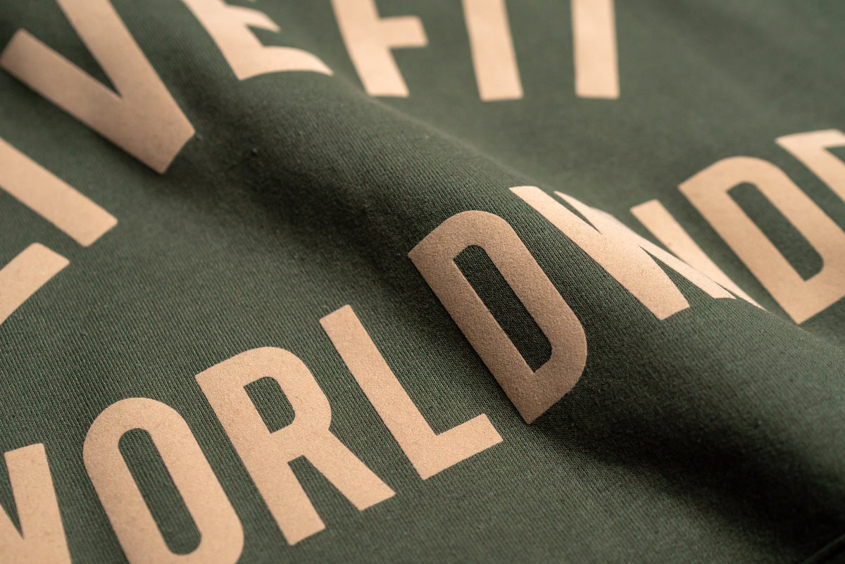 Worldwide Hoodie - Olive