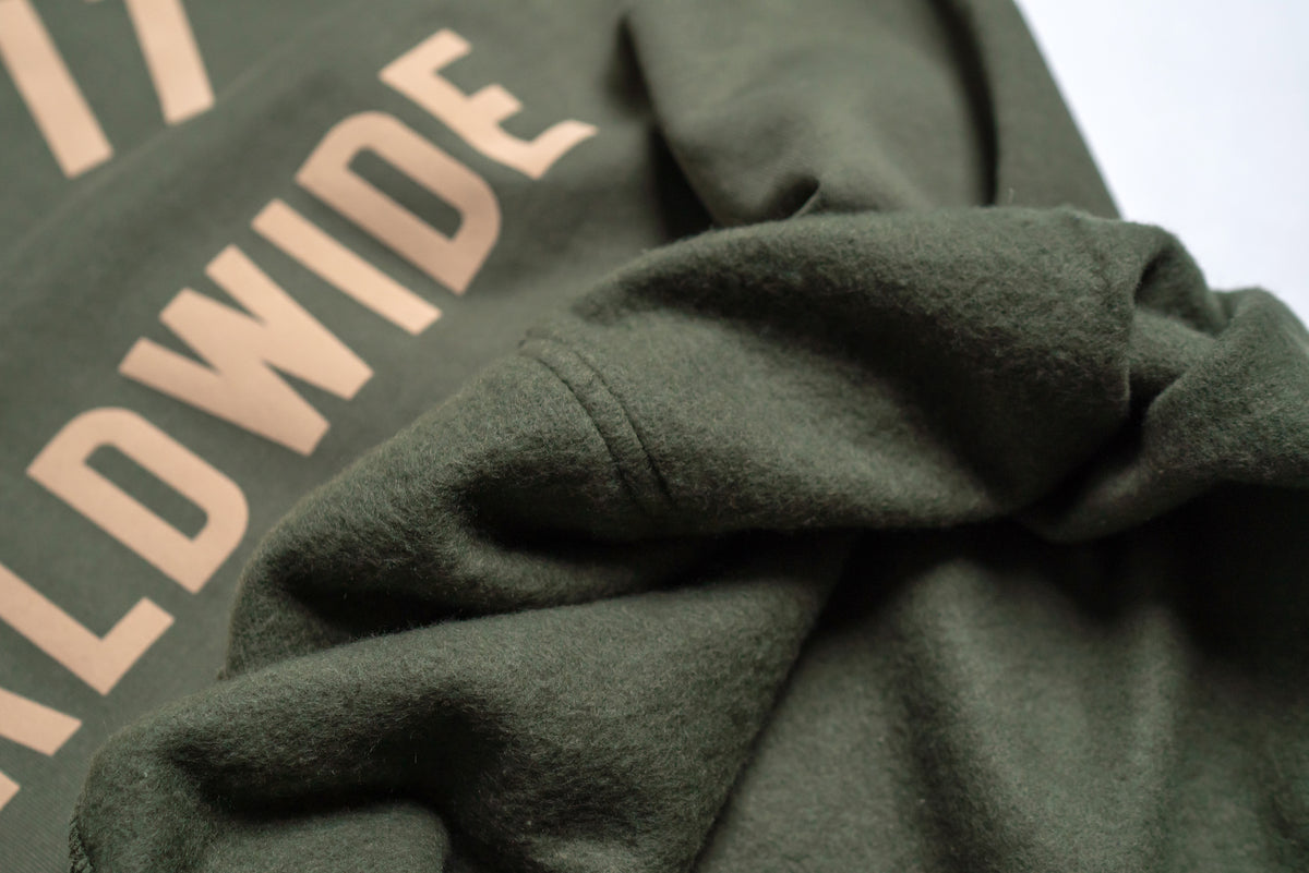 Worldwide Hoodie - Olive