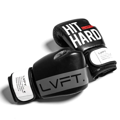 Hit Hard Boxing Gloves - Black