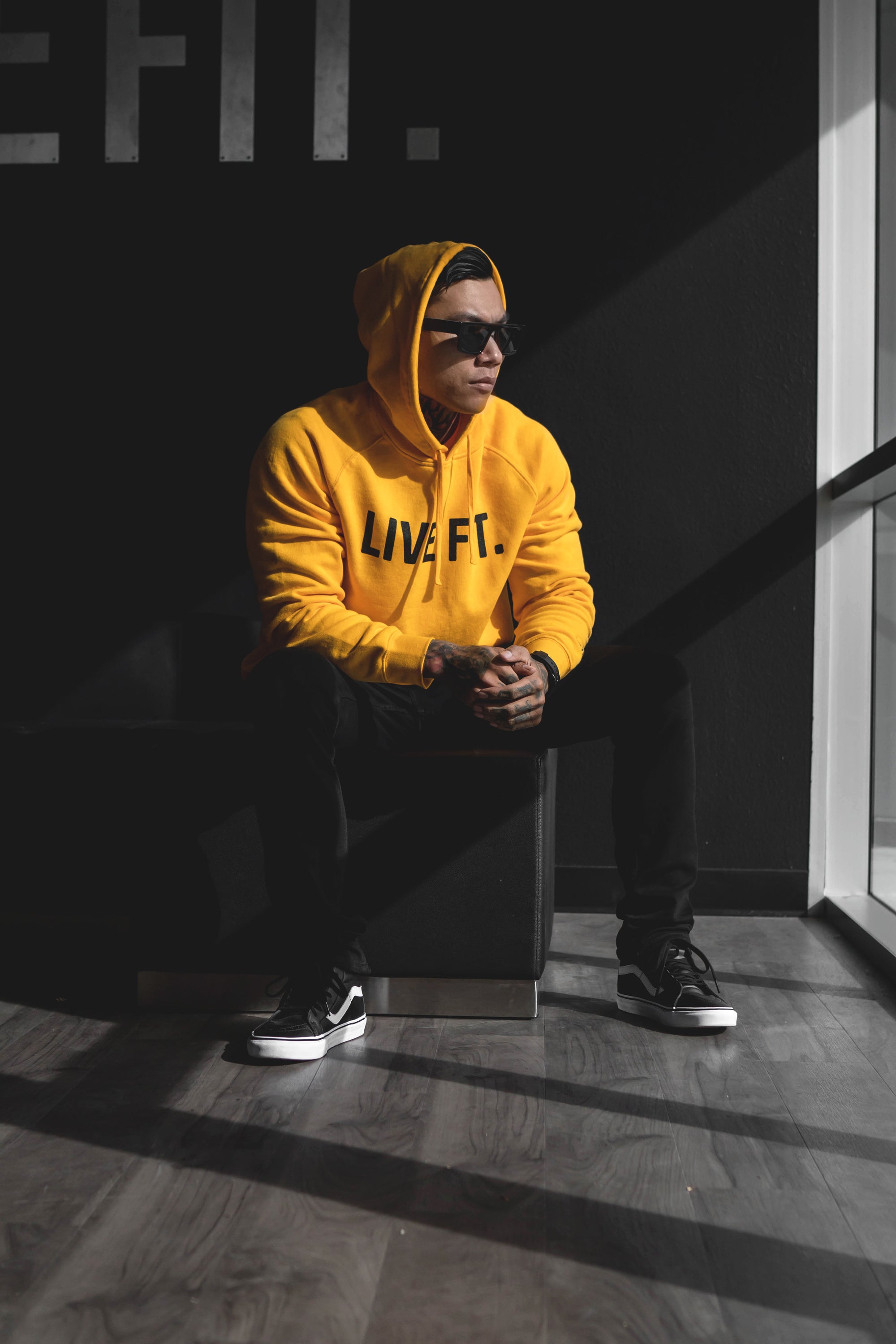 Classic Live Fit Hoodie - Gold | Live Fit Apparel | LVFT - Live