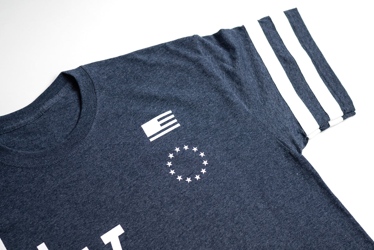 Victory Jersey Tee - Navy Heather