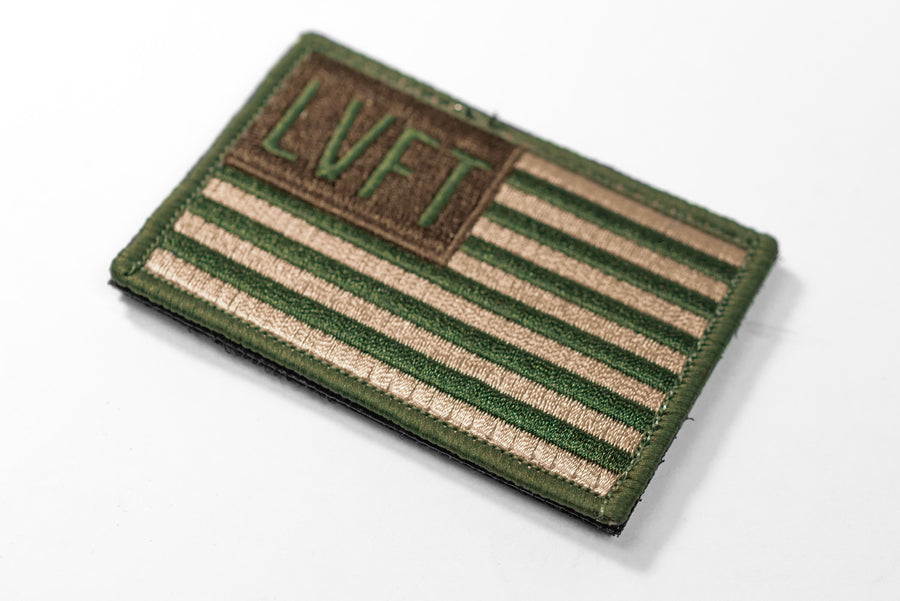 LVFT Flag Patch - Olive