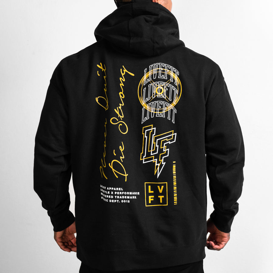 Trust The Iron Hoodie - Black