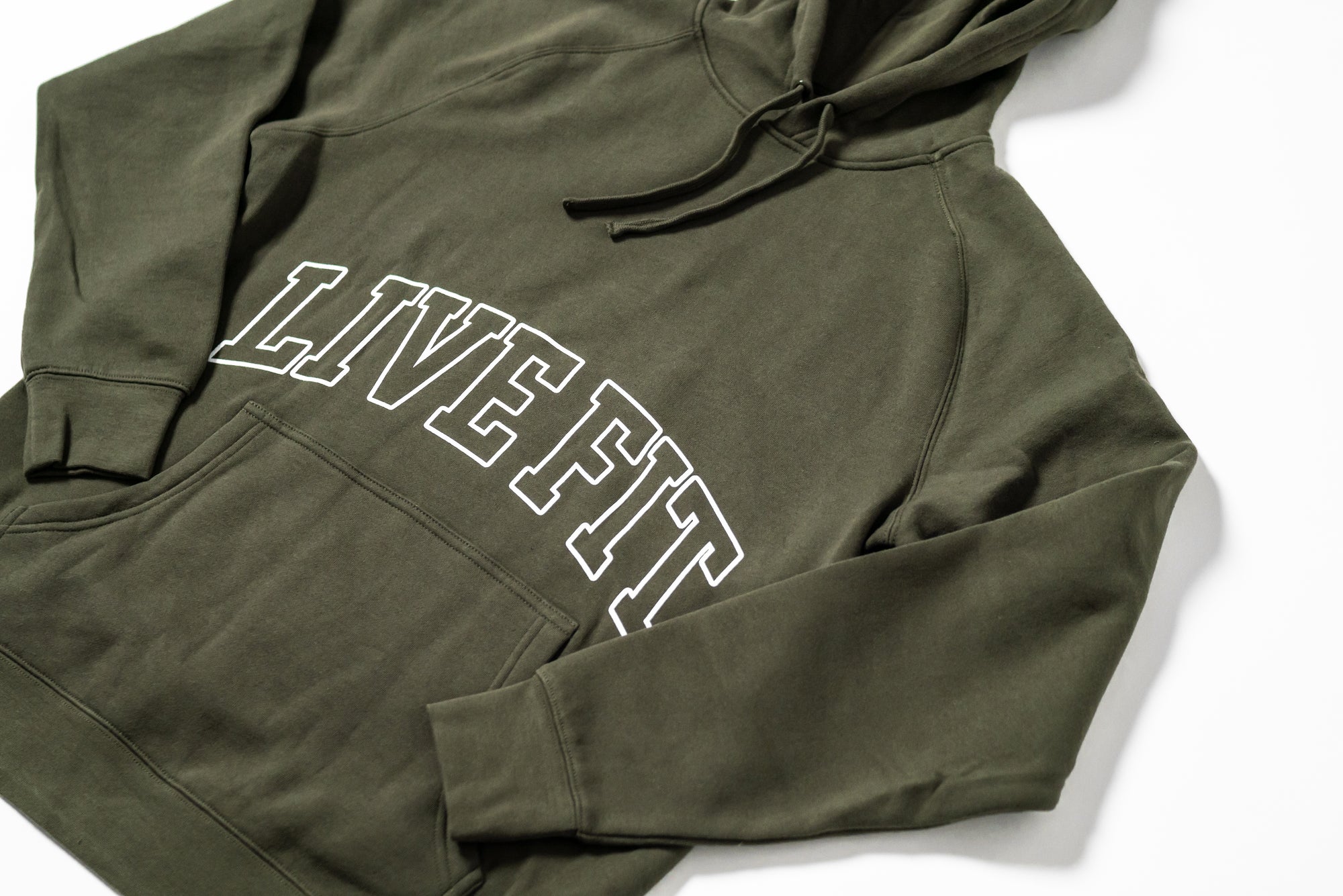 Letterman Hoodie - OD Green