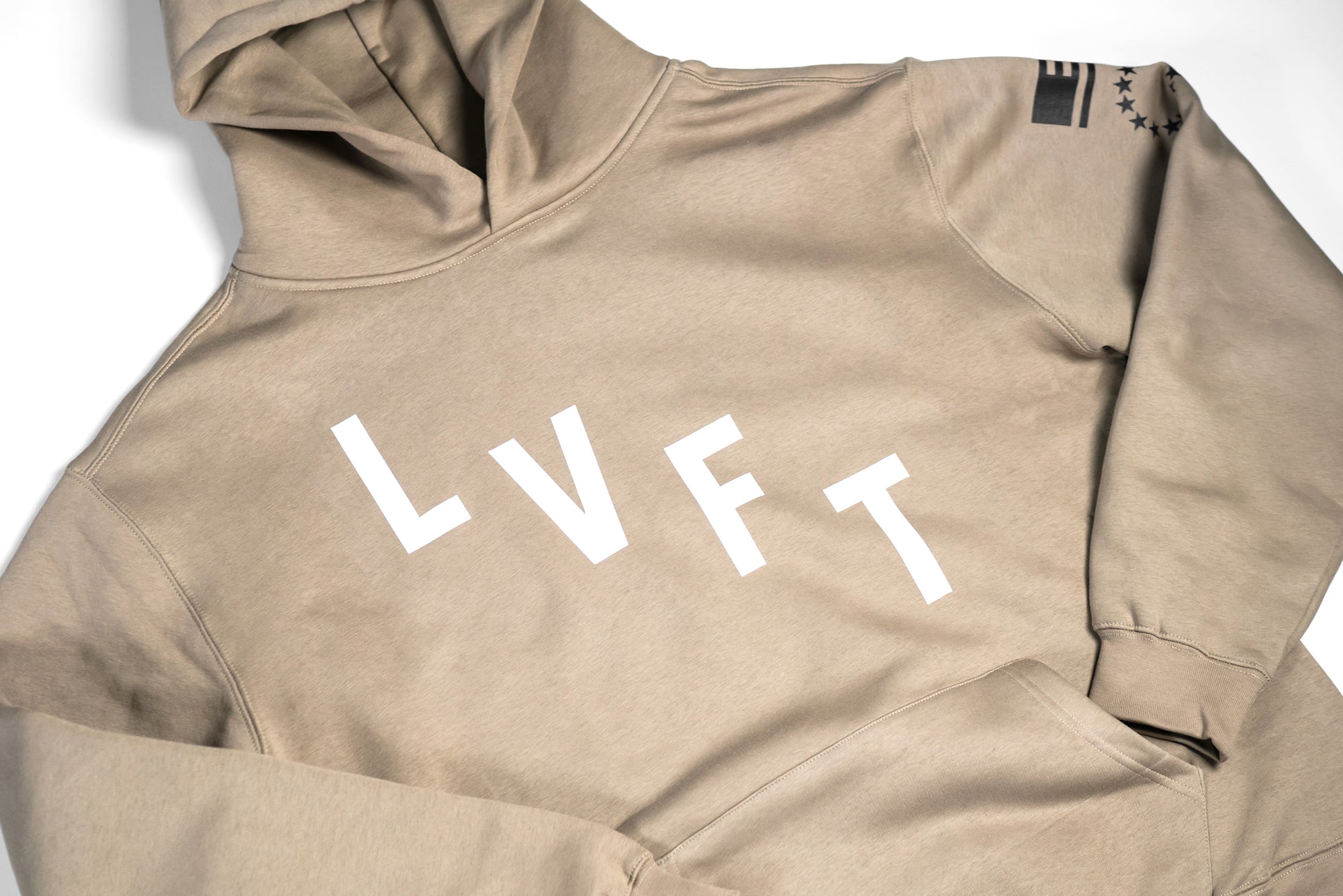 Crew Pullover Hoodie - Sand