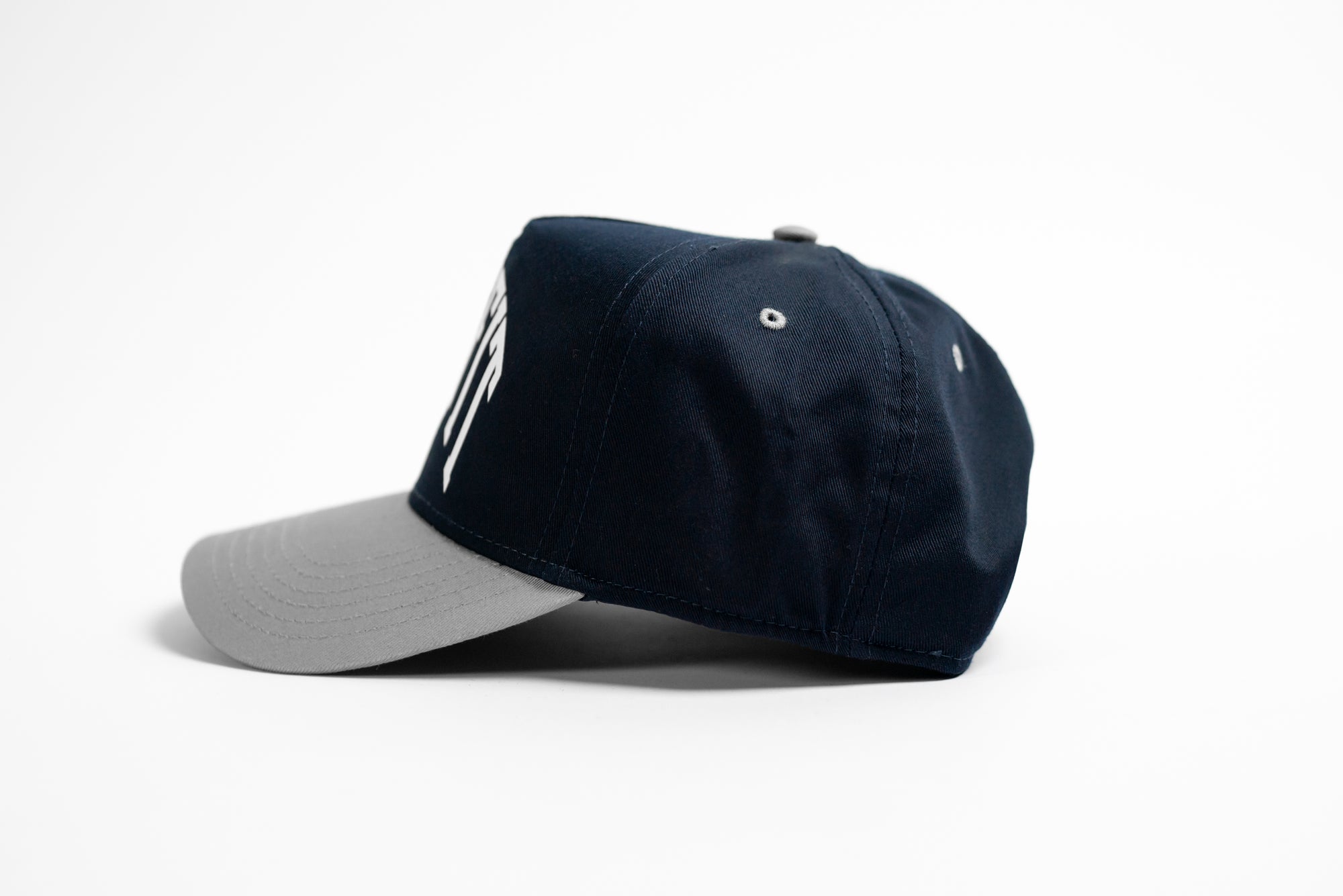 State 5 Panel Cap - Navy Grey