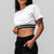 Donna Crop Tee - White