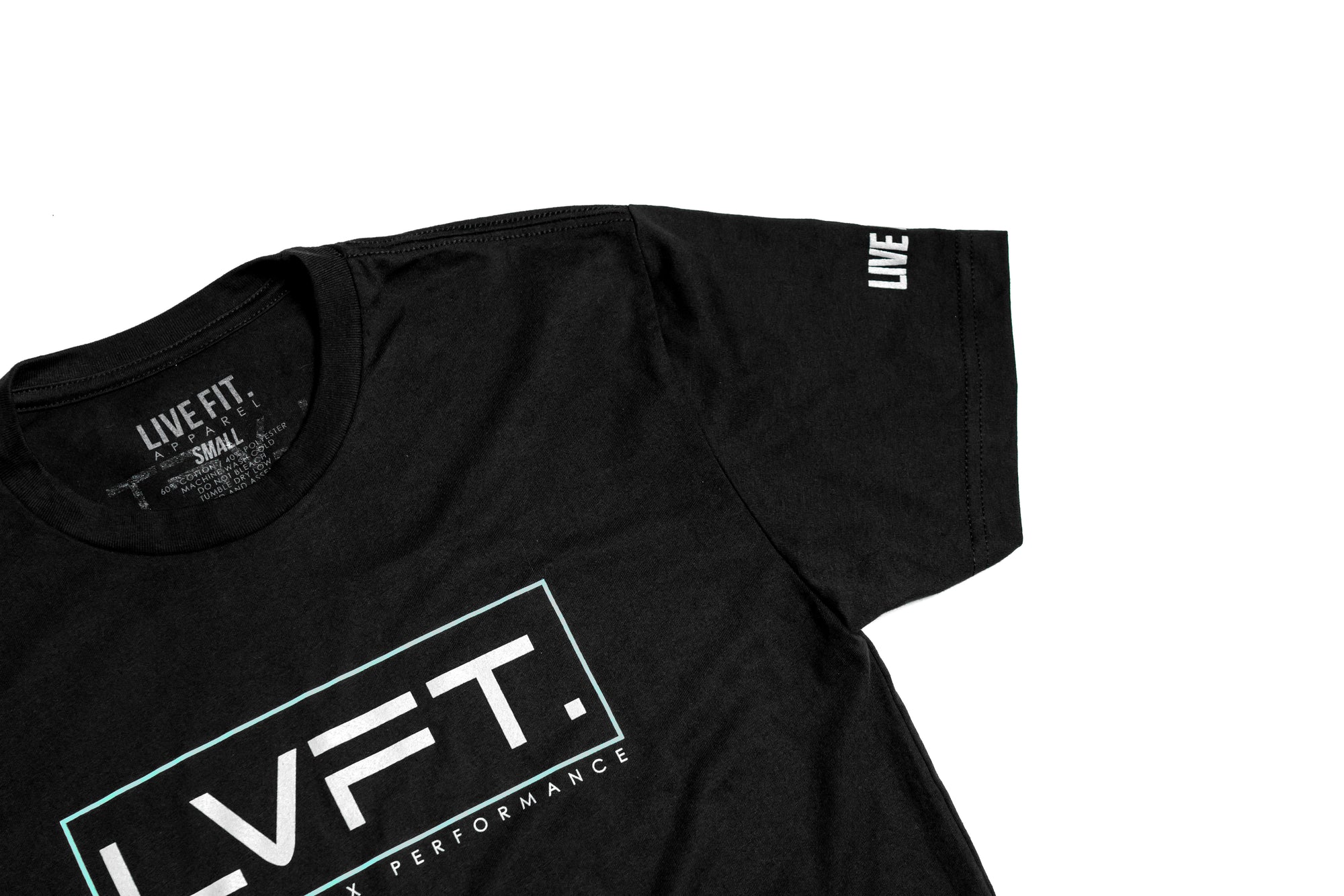 LVFT. Lifestyle Tee - Black/Mint