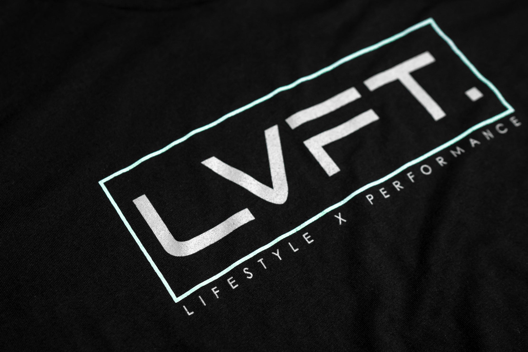 Lifestyle Performance Tee - Black - Live Fit. Apparel