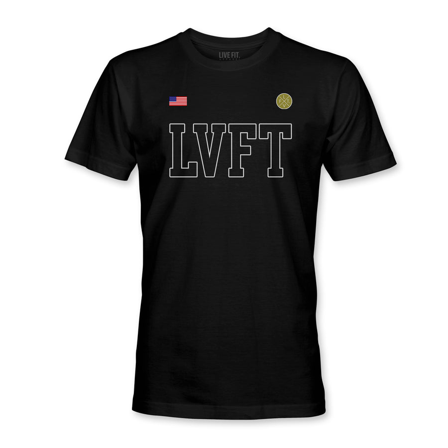 Live Fit LVFT Mens T-Shirt Sz Small Fitness Lifestyle Apparel SHIPS FREE 