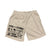 Doodles Mesh Shorts - Khaki