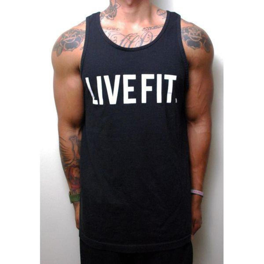 Live Fit Apparel Live Fit Original Tank - Black - LVFT