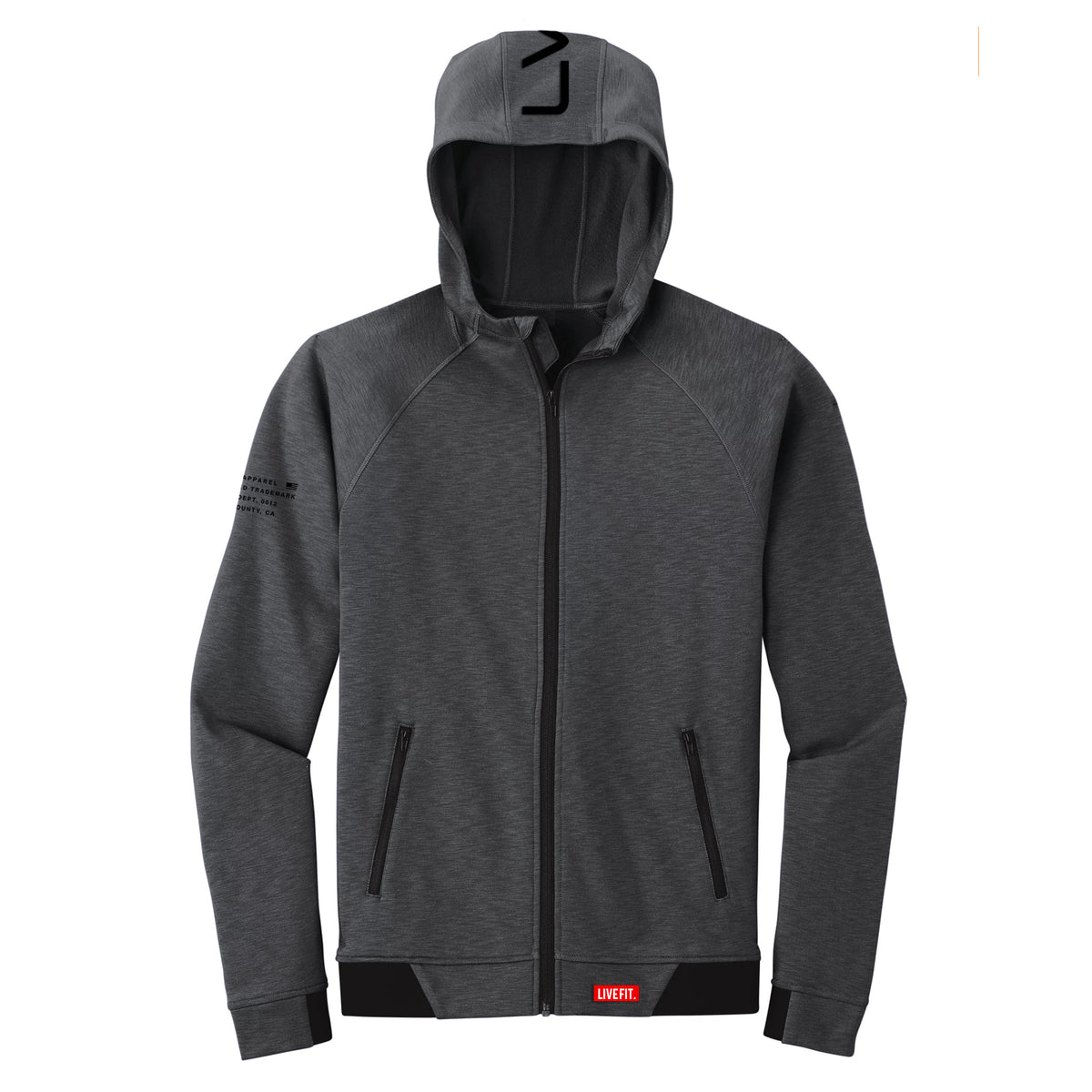 Elevated Zip Up - Grey