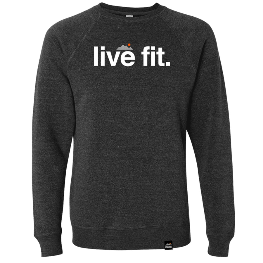 Live Fit Apparel - Explore Crewneck - Carbon - LVFT 