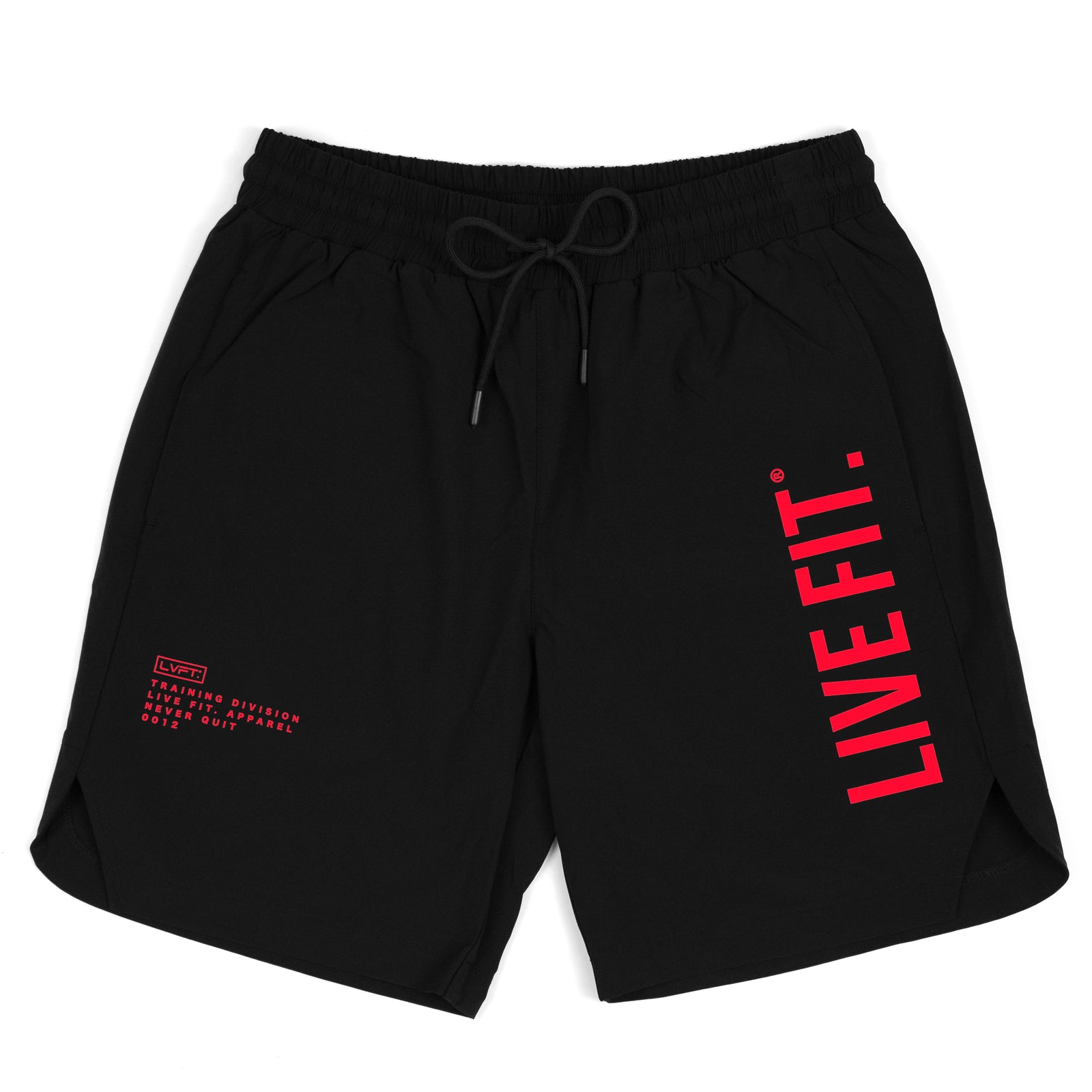 Division Shorts - Black / Red