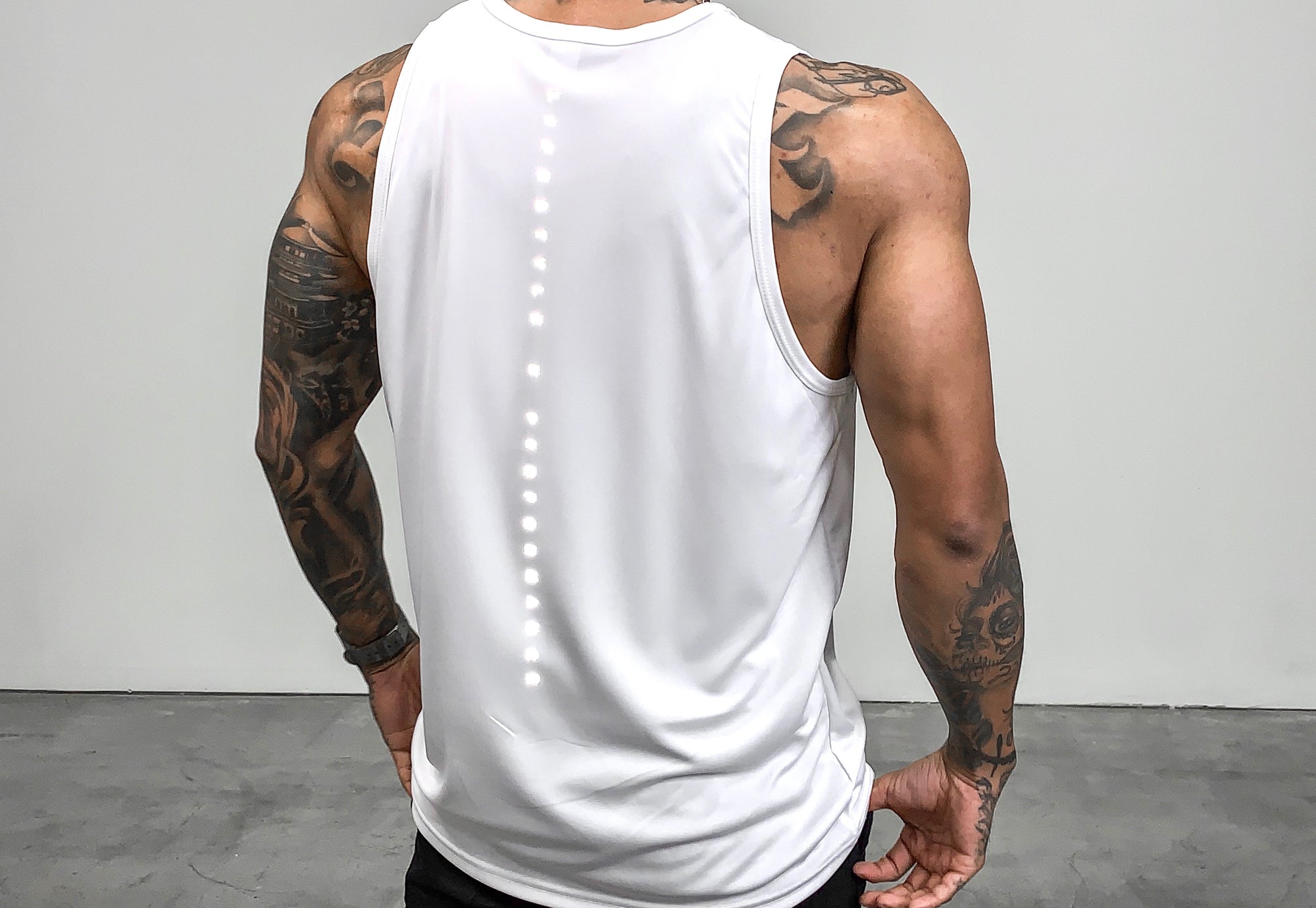 Lifestyle X Performance UV Tank Top - White