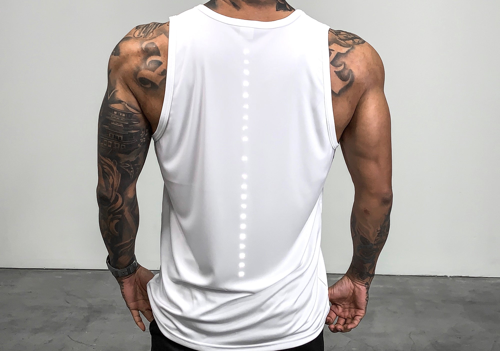 Lifestyle X Performance UV Tank Top - White