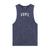 Gotham Scoop Neck Vintage Tank - Denim Stone
