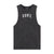 Gotham Scoop Neck Vintage Tank - Black Stone