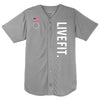 Defender Baseball Jersey - Grey