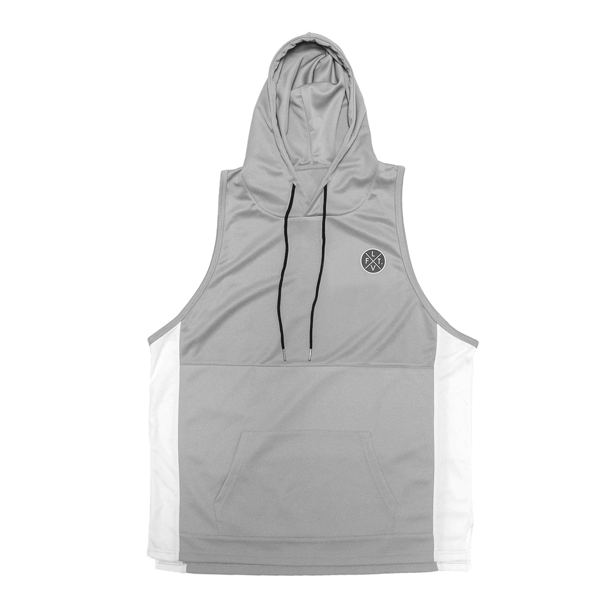 Live Fit Apparel Cut Off V3- Heather grey - LVFT. 