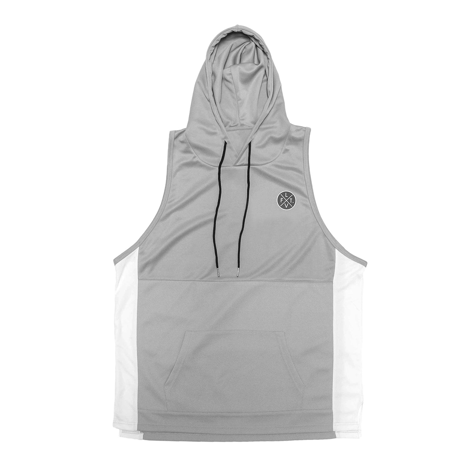 Live Fit Apparel Cut Off V3- Heather grey - LVFT. 