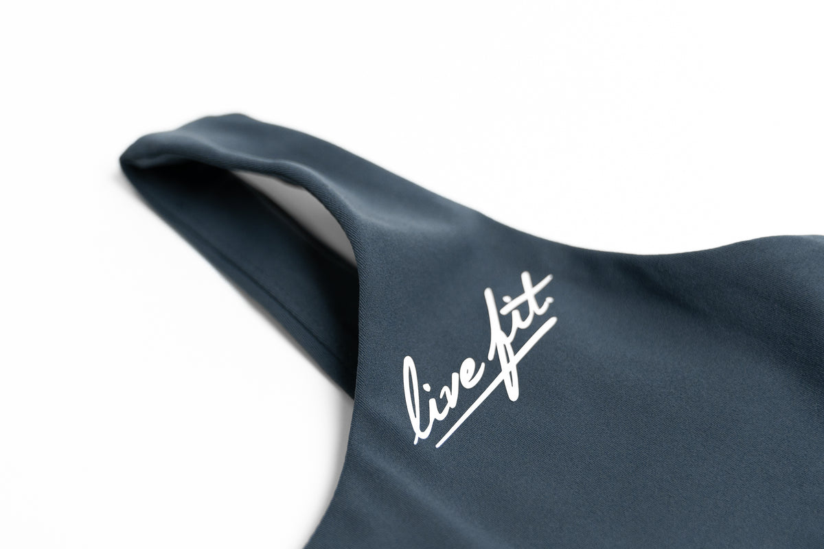 Air-Strike Sports Bra - Harbor Blue