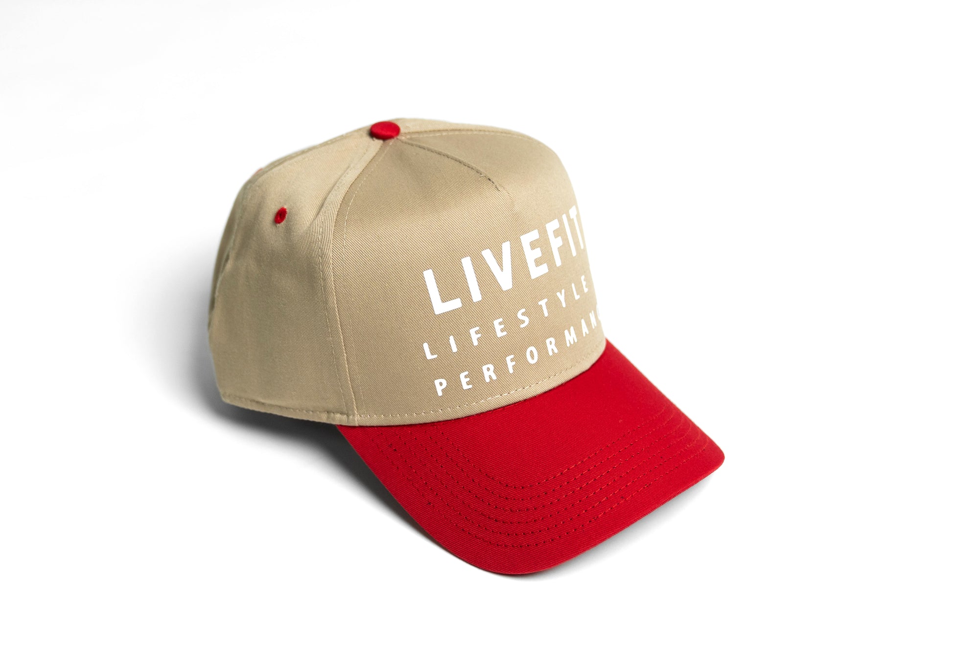 Vision Cap - Khaki / Red