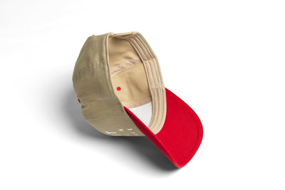 Vision Cap - Khaki / Red