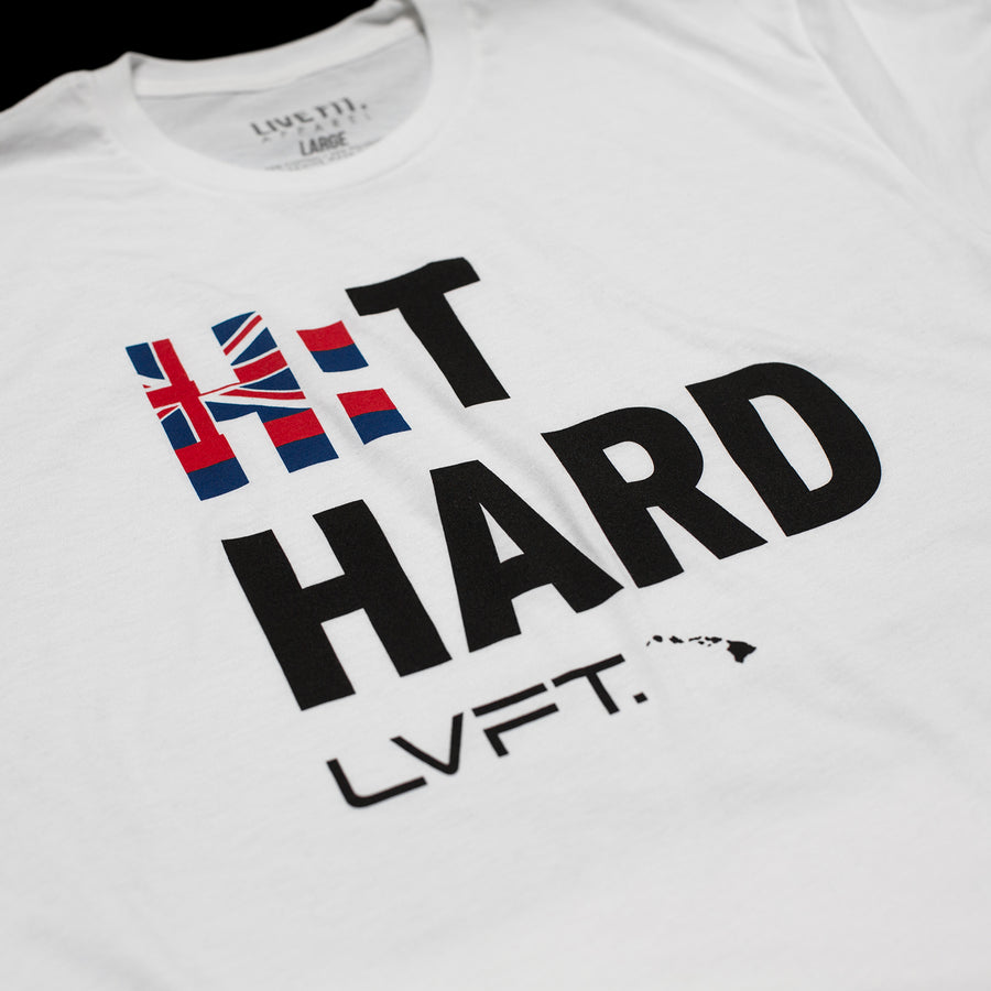 Hit Hard- White