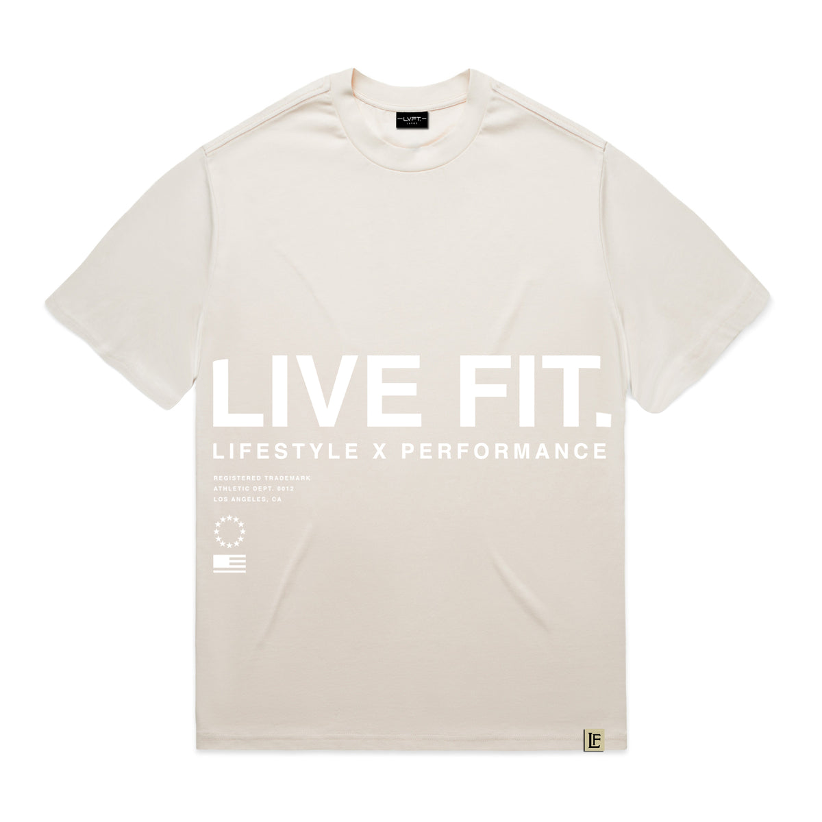 Urban Pump Tee - Ivory / White