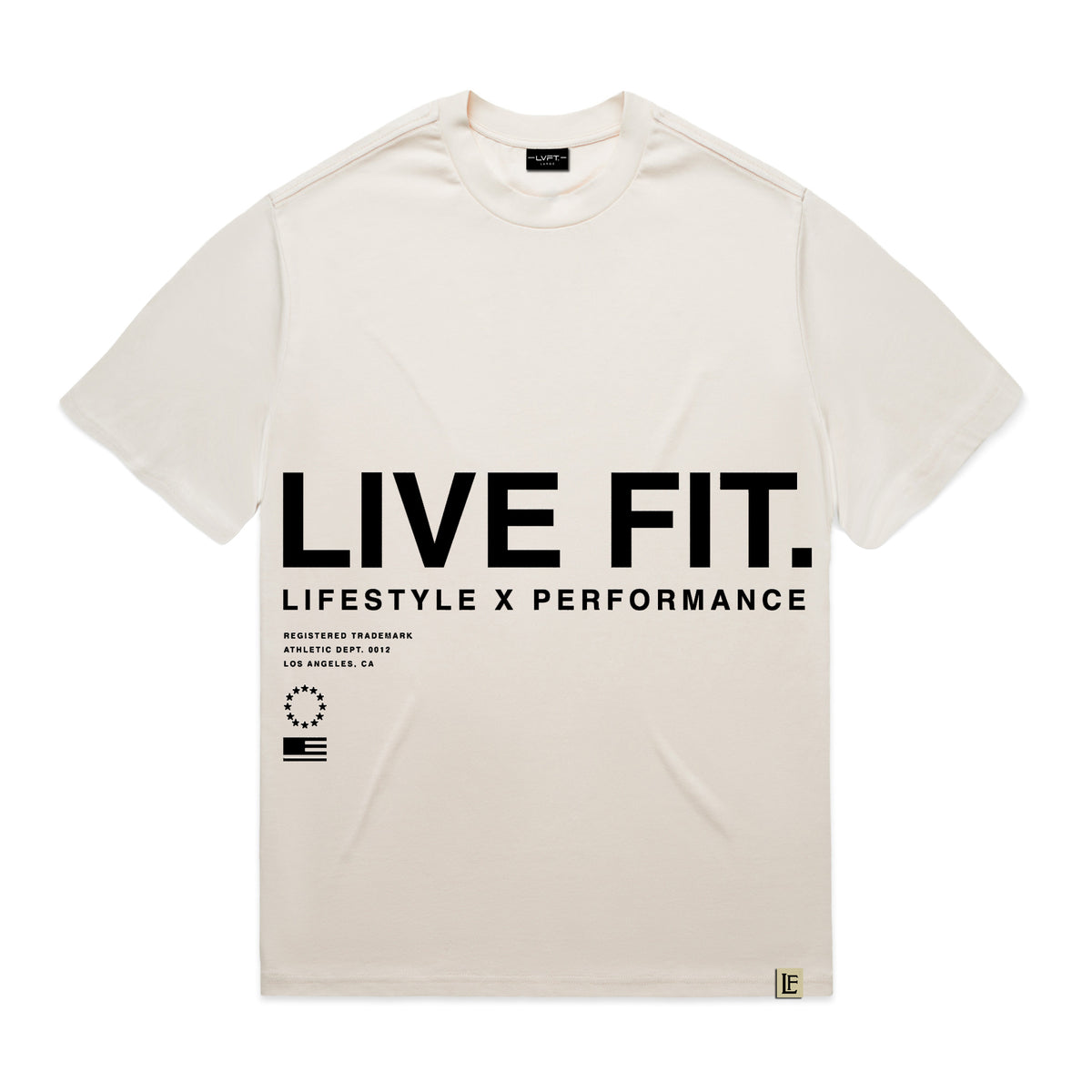 Urban Pump Tee - Ivory / Black