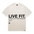 Urban Pump Tee - Ivory / Black