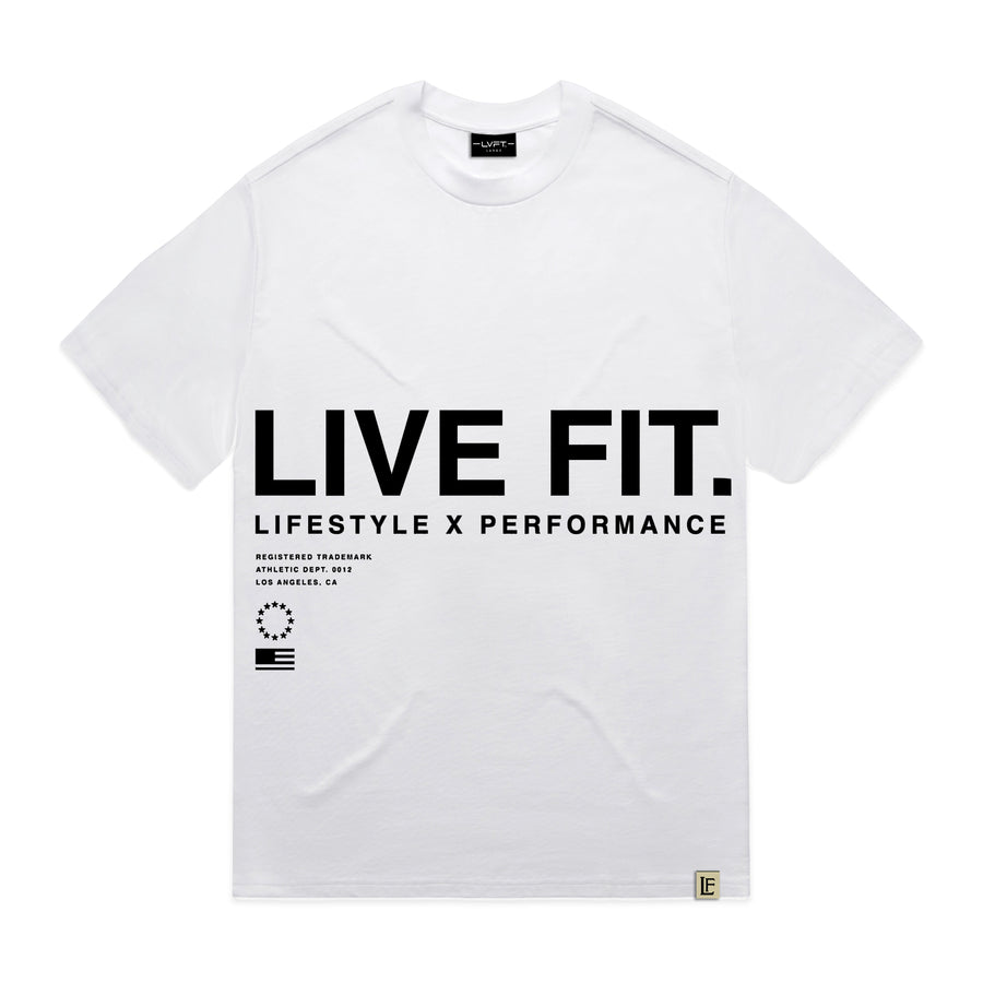 LIVE FIT. 40oz Tumbler - White - Live Fit. Apparel