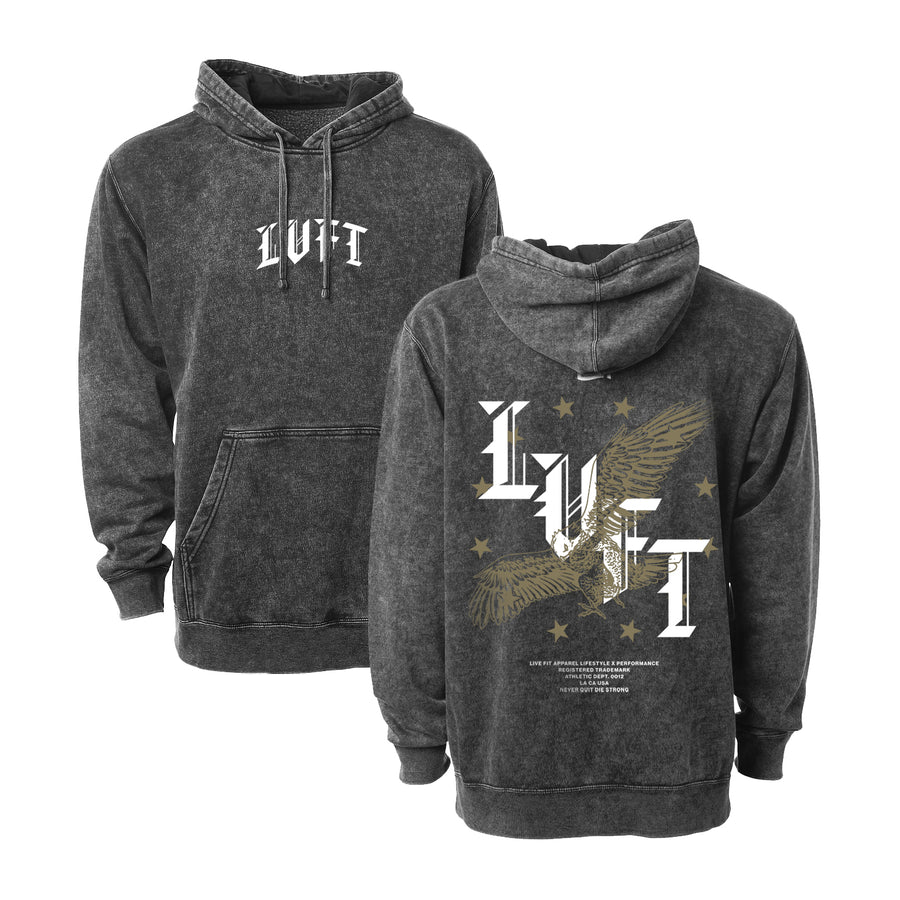 Women's Stacked Zip Up - Charcoal - Live Fit. Apparel