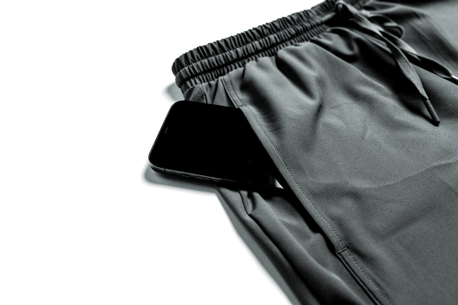 Hybrid Active Shorts - Slate Grey