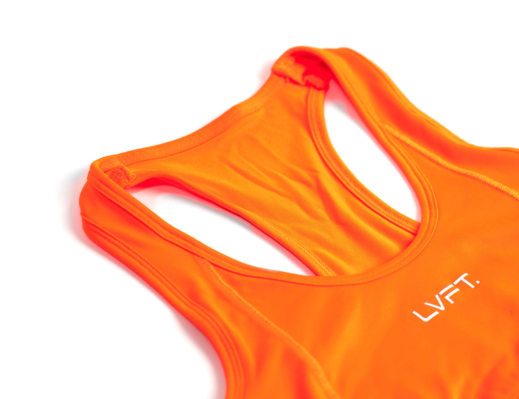 Hyper Pro Sports Bra- Orange - Live Fit. Apparel