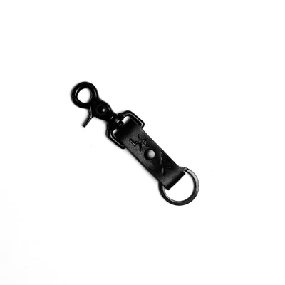 RB x LVFT Leather Keychain- Black