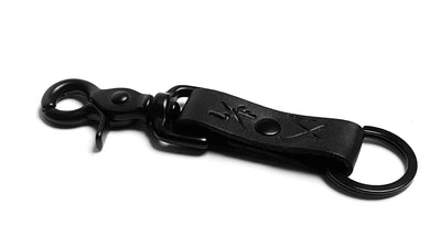 RB x LVFT Leather Keychain- Black